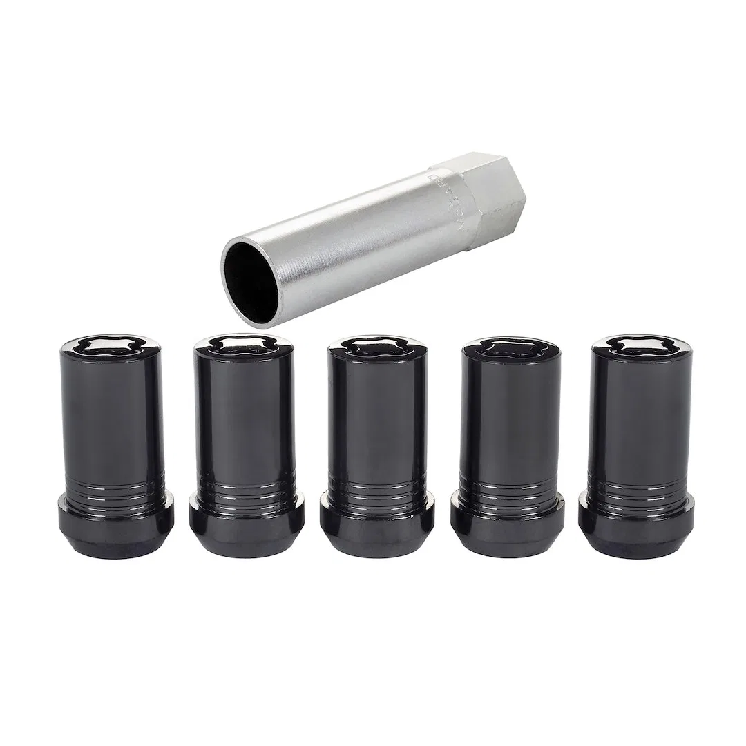 25515BK – MCGARD Wheel Lock, Lug Nut Lock 14 Millimeter x 1.5 Thread Size 60 Degree Conical Tuner Lug Use With Alloy ...